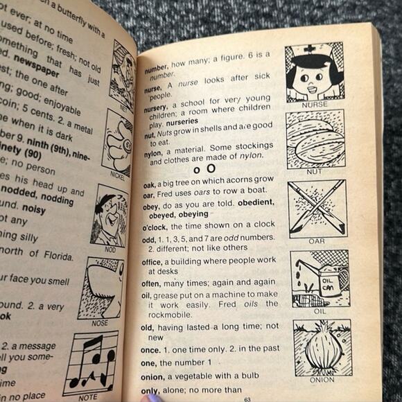 Vintage 1984 Flintstone Dictionary  Over 100 pages and 500 illustrations Great f - Picture 3 of 3